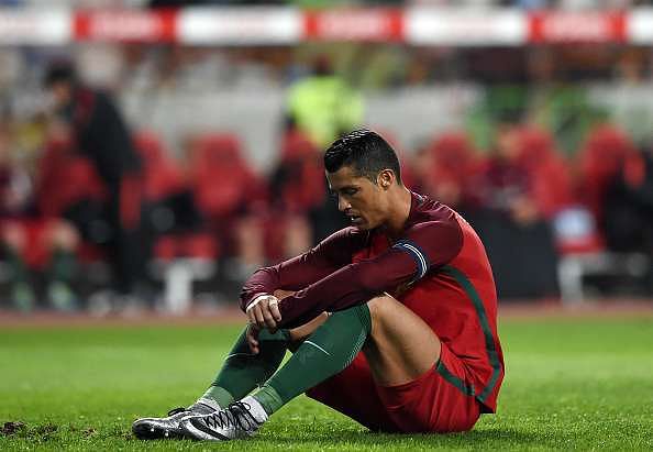 Cristiano Ronaldo misses penalty as Portugal suffer shock loss to Bulgaria