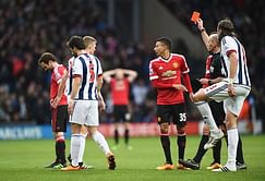 EPL: Juan Mata sees red as West Brom dent Manchester United's top four hopes