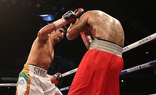 Vijender Singh vs Andrzej Soldra: Live updates from the boxing bout (Vijender wins in three rounds)