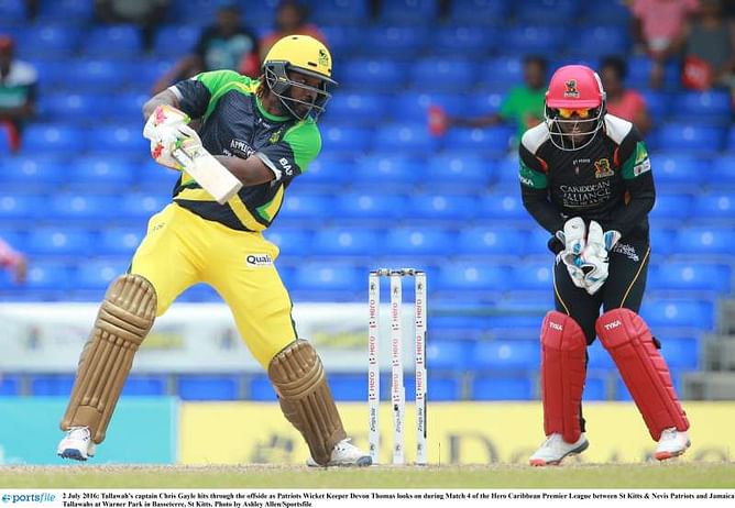 CPL 2016: Chris Gayle fifty sees Jamaica Tallawahs to victory in their opening Hero CPL fixture