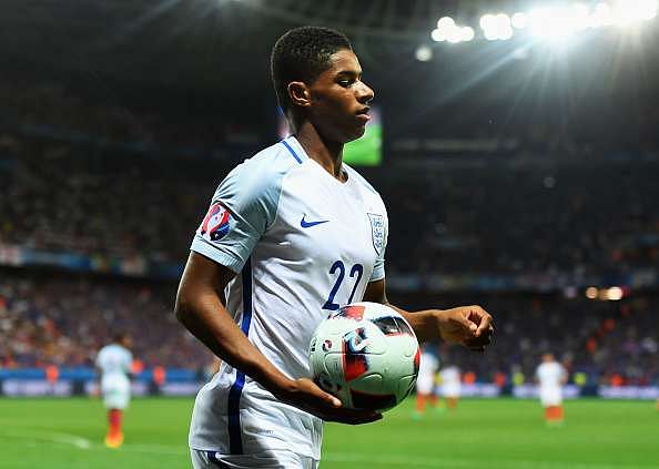 Manchester United starlet Marcus Rashford gifted signed shirt by David Beckham