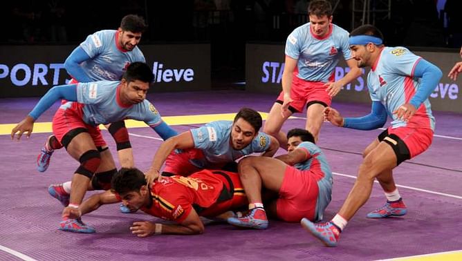 Pro Kabaddi 2016, Season 4 Results & Highlights: Jaipur Pink Panthers vs Bengaluru Bulls Full Match Report, News & Updates