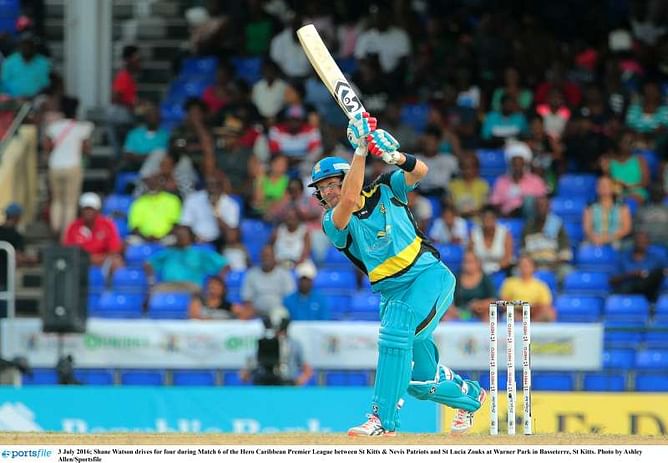 CPL 2016: Shane Watson fifty in vain as St Lucia Zouks lose by 58 runs
