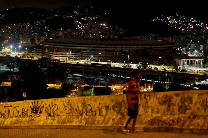 Soccer - Lights on again at Maracana stadium after dark days