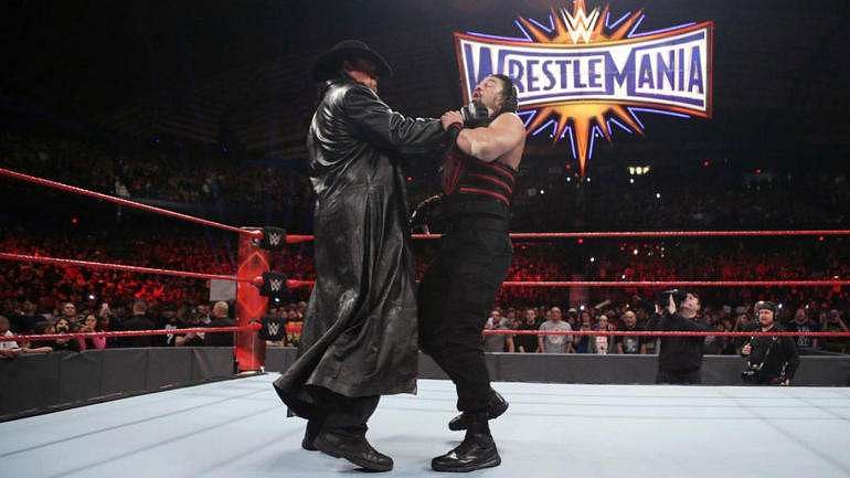 WWE News The Undertaker Vs Roman Reigns Match Official For