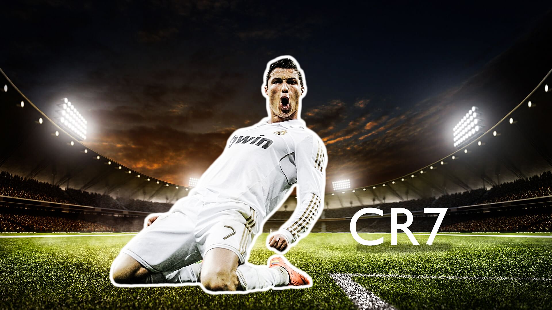 Download Shouting Cristiano Ronaldo Hd 4k Wallpaper