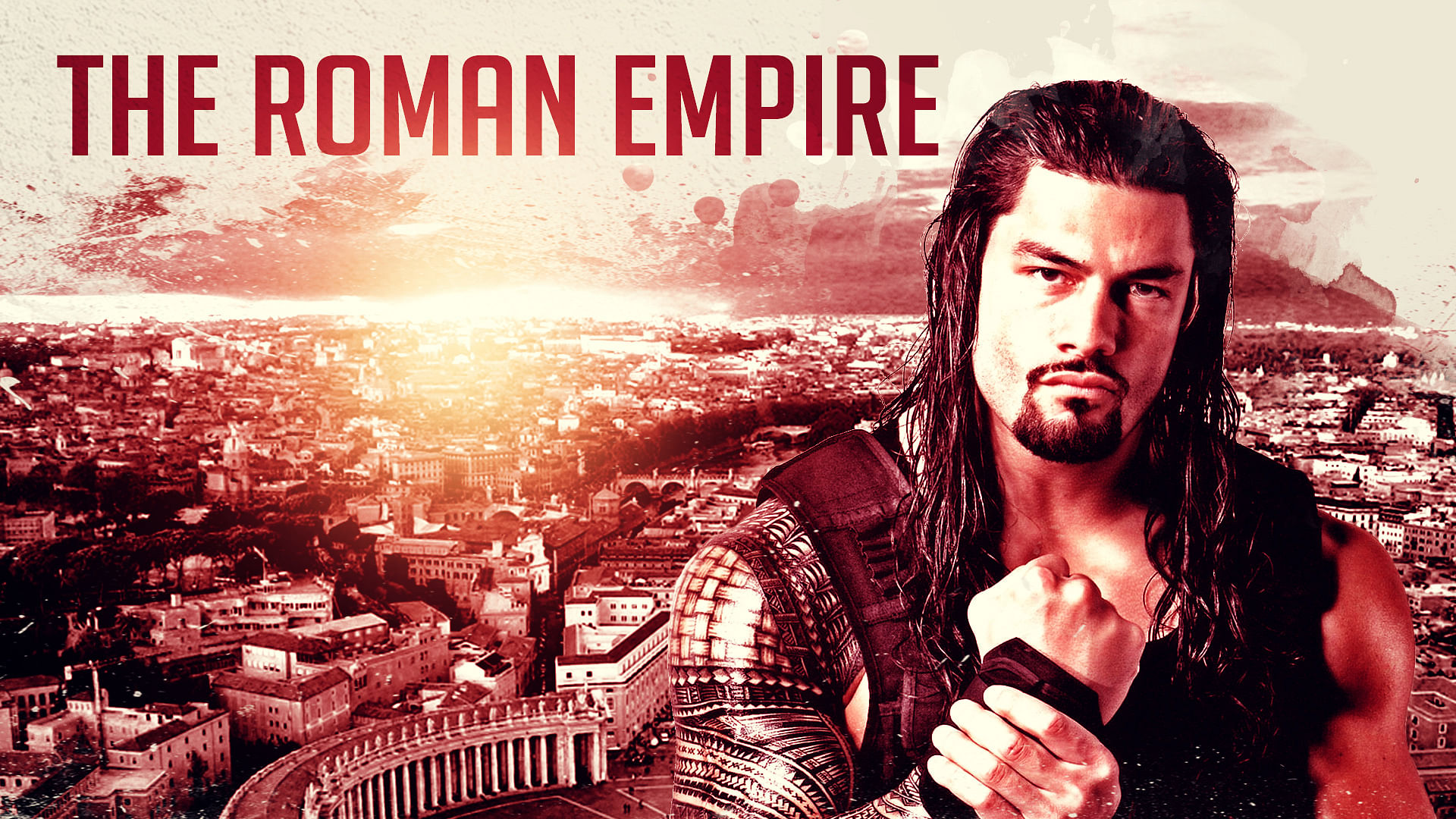 Wwe Roman Reigns  Two Champions Title Wallpaper Download  MobCup