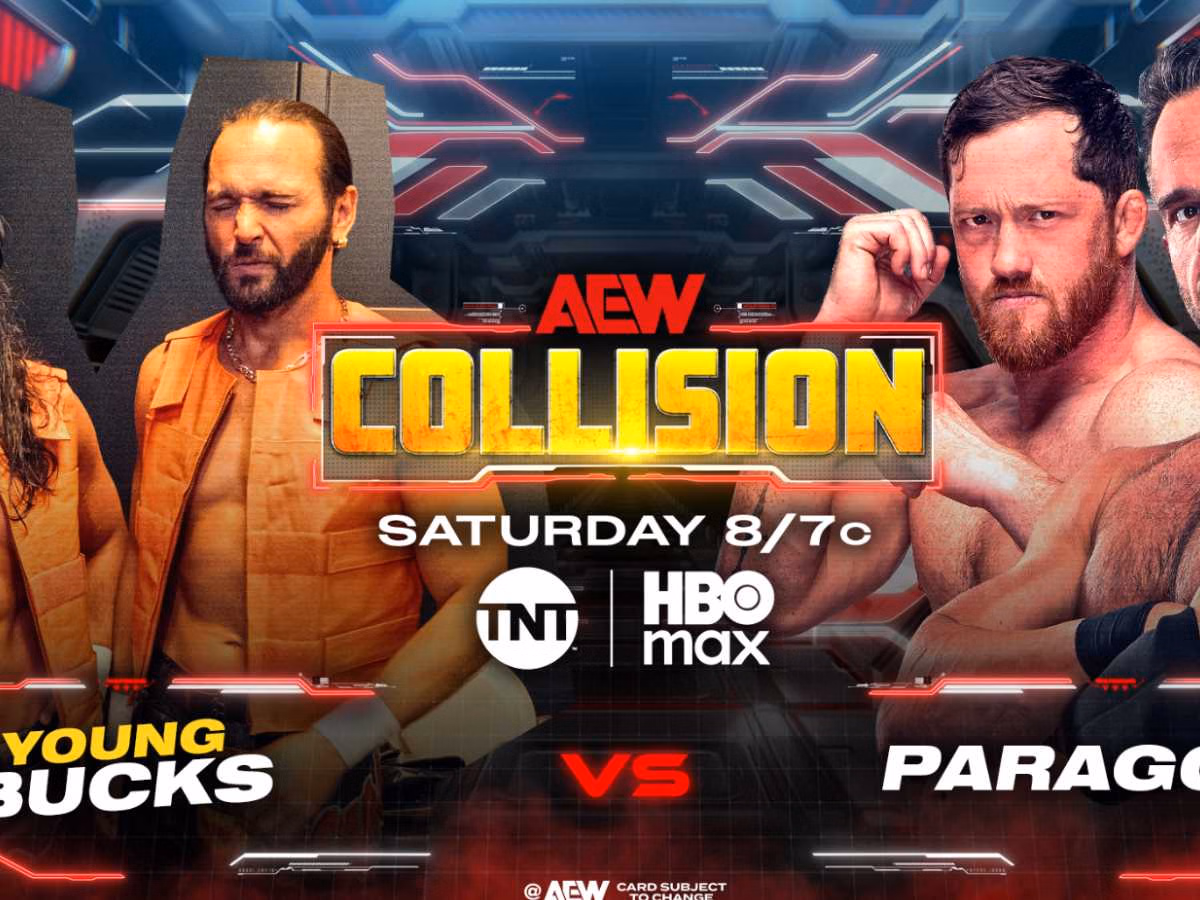 AEW Collision Live Results: The Go-home before Forbidden Door; The Young Bucks take on Paragon
