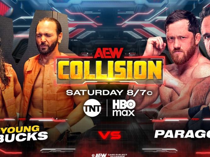 AEW Collision Live Results: The Go-home before Forbidden Door; The Young Bucks take on Paragon