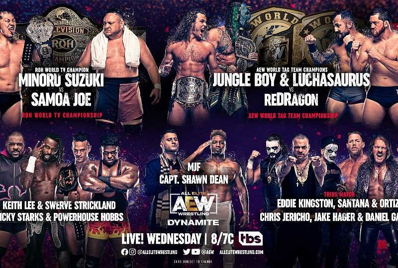 AEW Dynamite Live Results (13th April, 2022): Debuting Indian Satnam ...