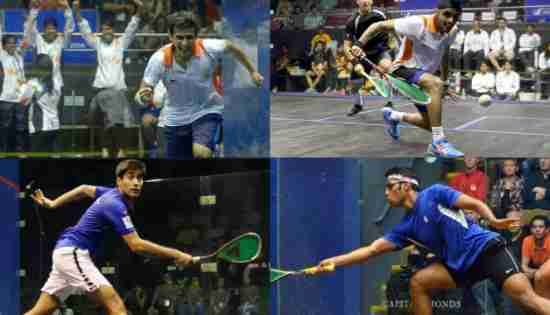 Asian Games 2018 Squash Men S Team Semifinals Day 13 India Vs Hong Kong Saurav Ghosal Harinder Pal Singh Sandhu Ramit Tandon In Action Live Score Latest Updates Results When and where to watch on tv, date, time and full schedule.