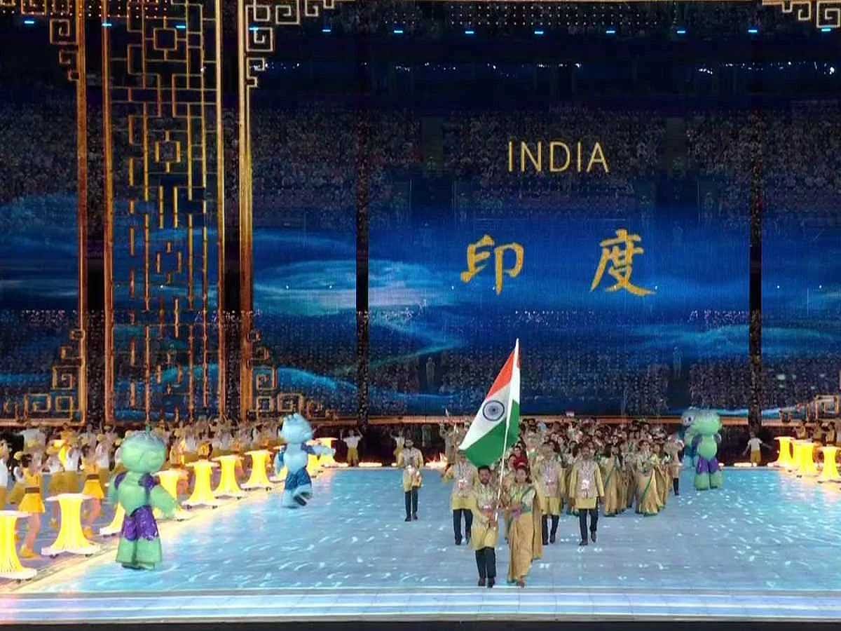 Asian Games Closing Ceremony 2023 Highlights PR Sreejesh is the Indian