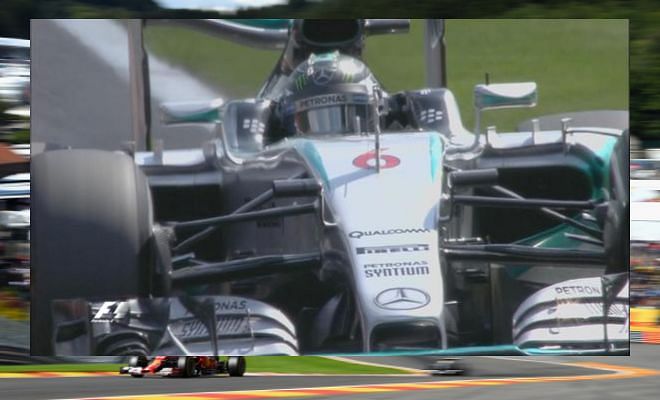 Nico Rosberg stays on top 20 minutes into FP2, as last year's champion Daniel Ricciardo has 1:51.080
