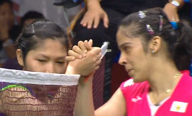 Victory for Sania Nehwal as she moves into the final to play Carolina Marin of Spain.