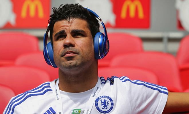 Diego Costa absent today due to 'discomfort in his hamstring,' says Jose Mourinho.