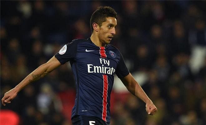 MARQUINHOS WANTS PSG STAYBarcelona and Bayern target Marquinhos wants to sign a new contract at PSG. The Brazilian, 22, has established himself as a key-first team player at PSG after David Luiz's departure. “I would like to stay here. This is my fourth year at PSG, I have  adapted to life here and I speak French,” he told AS. “In addition, my family feels good in Paris. Things are going well and I would love to  stay here, I hope to sign a [contract] renewal. It does not just depend on me, but also on whether my performances are good.”