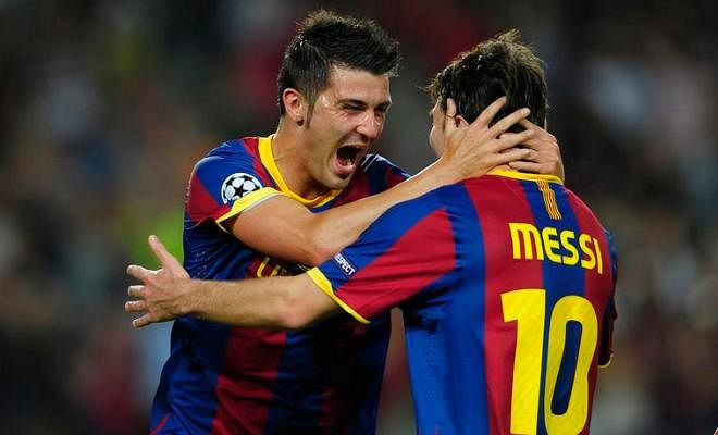 “[Lionel] Messi, he’s the best. The reason is simple. Because he is the best.” - David Villa when he was asked who the best player in the world was.