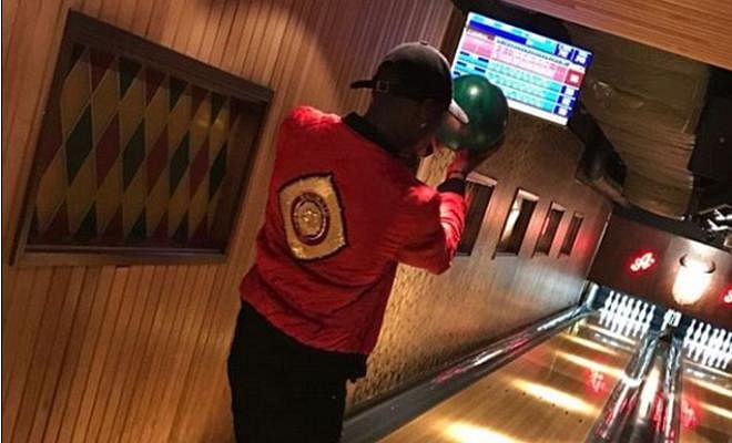 Paul Pogba does not seem too worried about the big match does he?Arguably the biggest and most watched fixture in the Premier League is coming up on Monday, but the enigmatic Frenchman is pretty relaxed,indulging in a game of bowling. And yes the hashtag #pogbowling was used