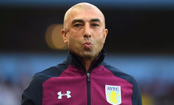 DI MATTEO SACKEDRoberto Di Matteo has been sacked by Aston Villa following a dismal start to the season. He won 1 of his 12 games in charge. 