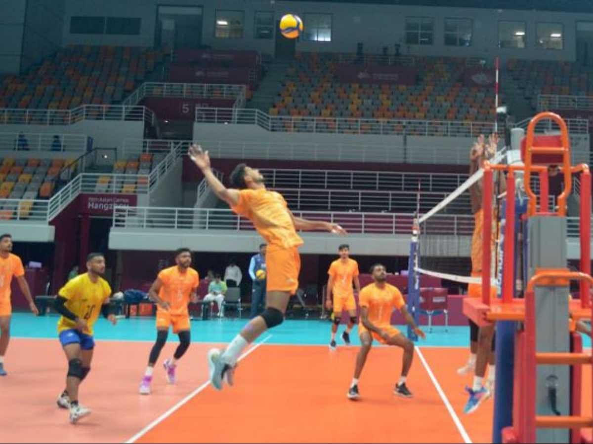 India vs Korea Highlights for Volleyball, Asian Games 2023 India snatched victory from jaws of defeat against Korea to enter quarterfinals