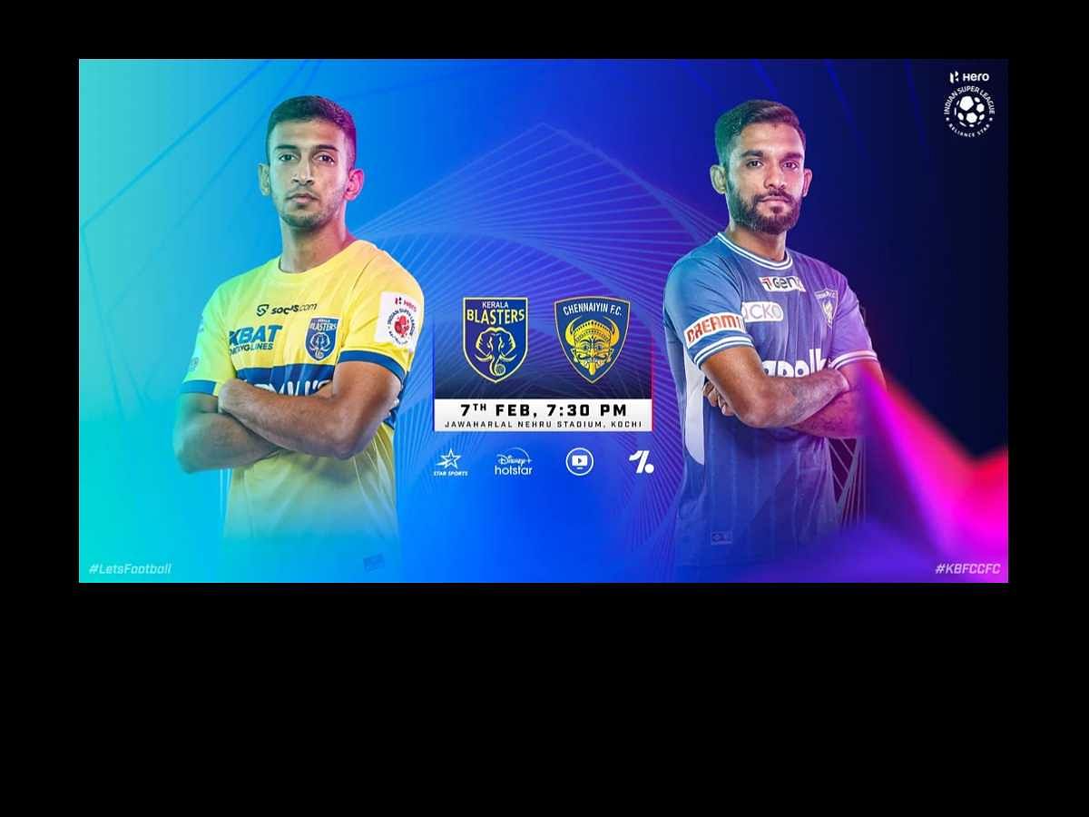 Kerala Blasters FC vs Chennaiyin FC ISL 2022 23 LIVE Updates and Score