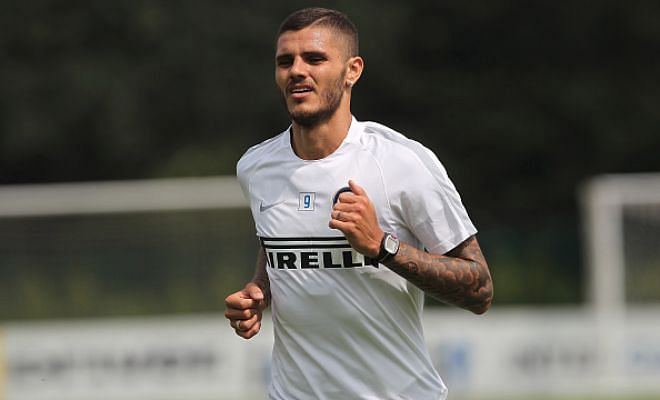 Transfer Battle in North LondonInter Milan have put a £43m price tag on 23-year-old forward Mauro Icardi, who is a target for Tottenham and Arsenal. (Source: AS in Spanish)