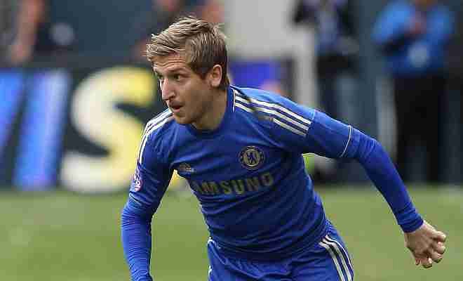 Chelsea player joins OlympiakosMarko Marin signed a 3 year deal for Greece club Olympiakos, after playing just 143 minutes for Chelsea. The deal is worth €3 millions.