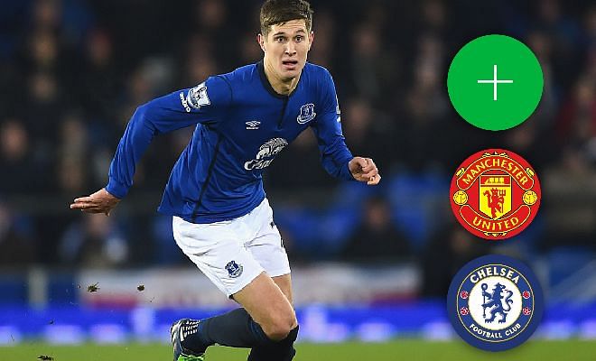 Manchester United have joined the race for Everton defender John Stones. (Sunday People)