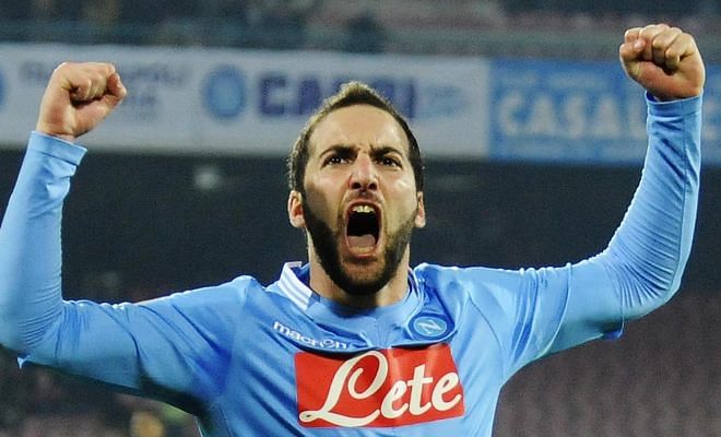 Gonzalo Higuain could be close to joining Manchester United as odds were slashed on the Argentina star making a switch to Old Trafford. [Sunday Express]
