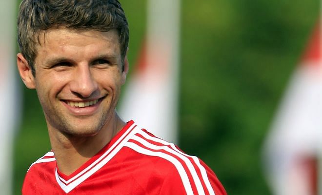 Manchester United are interested in replacing Robin van Persie with Thomas Muller. [The Sunday Telegraph]
