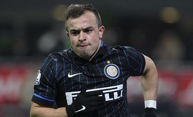 Schalke are the first club to make an offer for Inter Milan's Xherdan Shaqiri. The German club are ready to pay €14 million for the Swiss international. [Gianluca di Marzio]