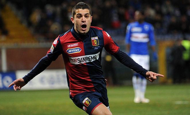 AS Roma have completed the signing of Genoa's Iago Falque on a season-long loan deal.