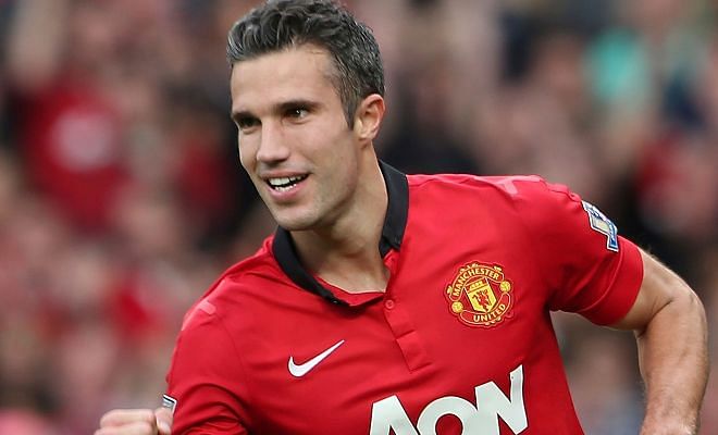 Robin van Persie is heading for the Old Trafford exit door. [Sunday Express]