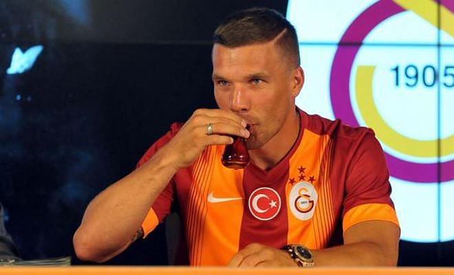 Lukas Podolski has joined Turkish club Galatasaray from Arsenal on a 3-year deal with the option of a fourth year. The Turkish club paid £1.8m up-front to Arsenal and will pay £2.1m per season over the next three years .