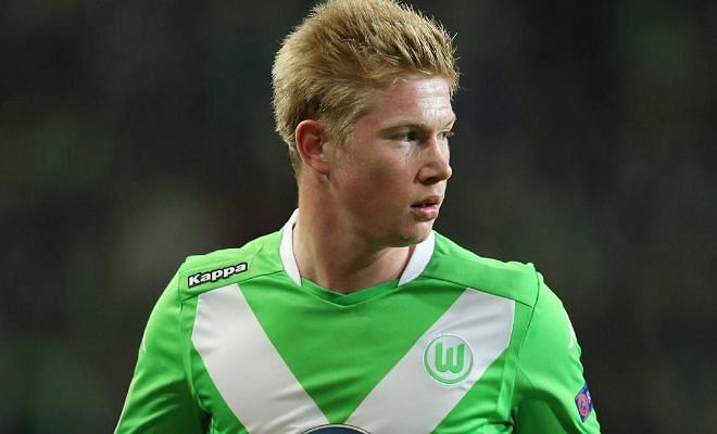 Manchester City are ready to offer Wolfsburg up to £50m for Kevin De Bruyne as they prepare for a transfer battle with Paris-Saint Germain. [Sunday Telegraph]