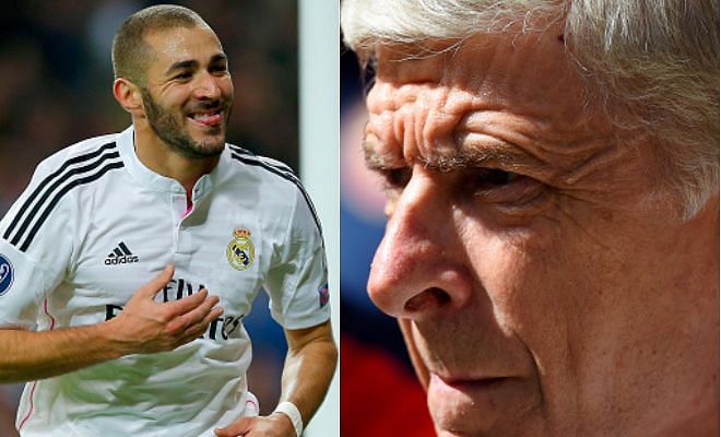 Arsene Wenger has ruled out a move for Real Madrid striker Karim Benzema for the time being. [Standard]
