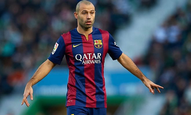 Barcelona will not let go Javier Mascherano with Serie A champions Juventus said to be heavily interested in the Argentine. (Tuttosport)