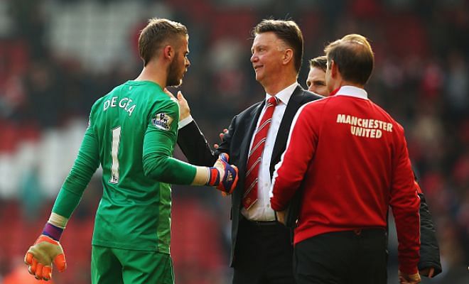 Louis van Gaal on David de Gea: 