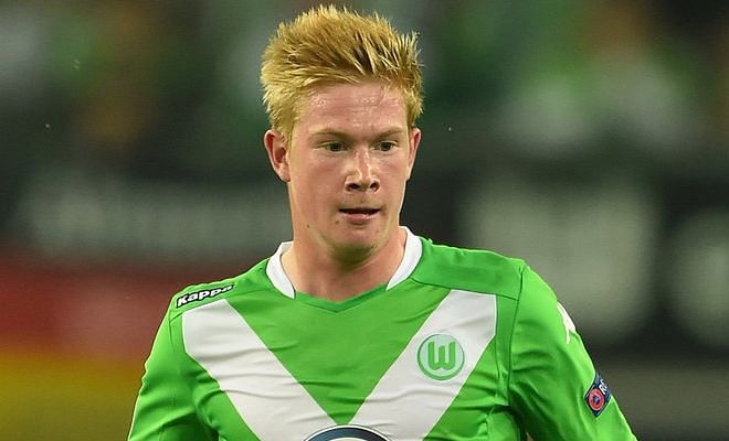 After signing Raheem Sterling, Manchester City have set their eyes on Wolfsburg midfielder Kevin de Bruyne. [Daily Telegraph]