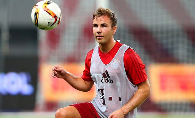 Bayern Munich manager Pep Guardiola wants Mario Gotze to stay at the club. [Daily Express]
