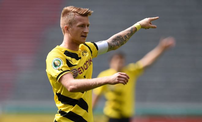 Borussia Dortmund winger Marco Reus is likely to reject Liverpool and sign for Real Madrid. [Liverpool Echo]