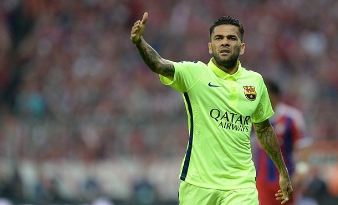 Manchester United are front-runners to sign Dani Alves. [Guardian]