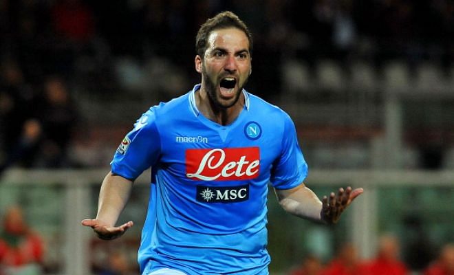 Serie A side Napoli have put a £67m price tag on their striker Gonzalo Higuaín with clubs like Arsenal, Liverpool and Milan said to be interested in the Argentine. (Guardian)