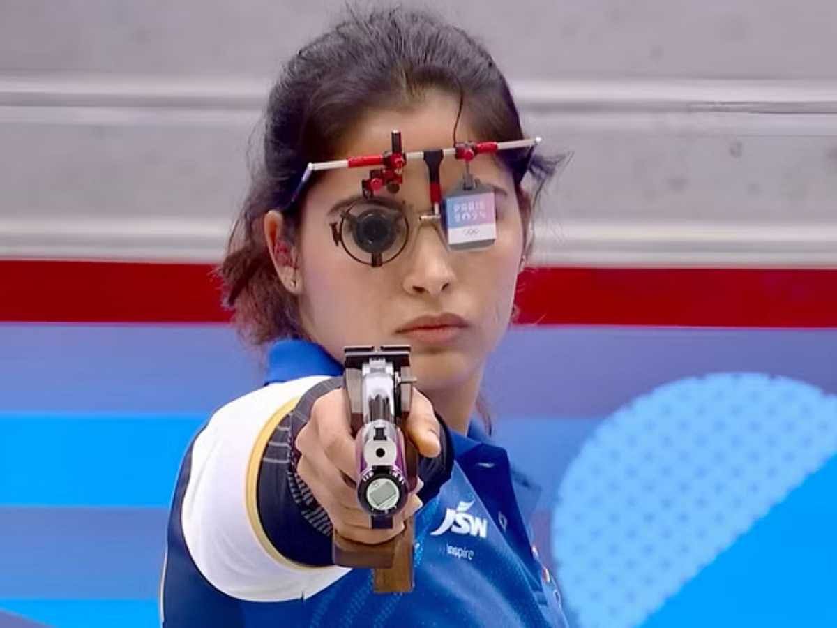 Manu Bhaker At Paris Olympics 2024 Highlights Heartbreak For Manu Bhaker Misses A Hat Trick Of