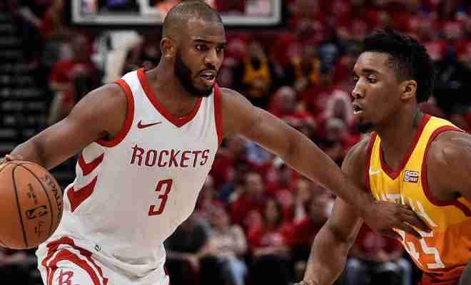 NBA Playoffs 2018 Live Score - Houston Rockets Vs Utah Jazz - Game 4 - West Conf. Semis