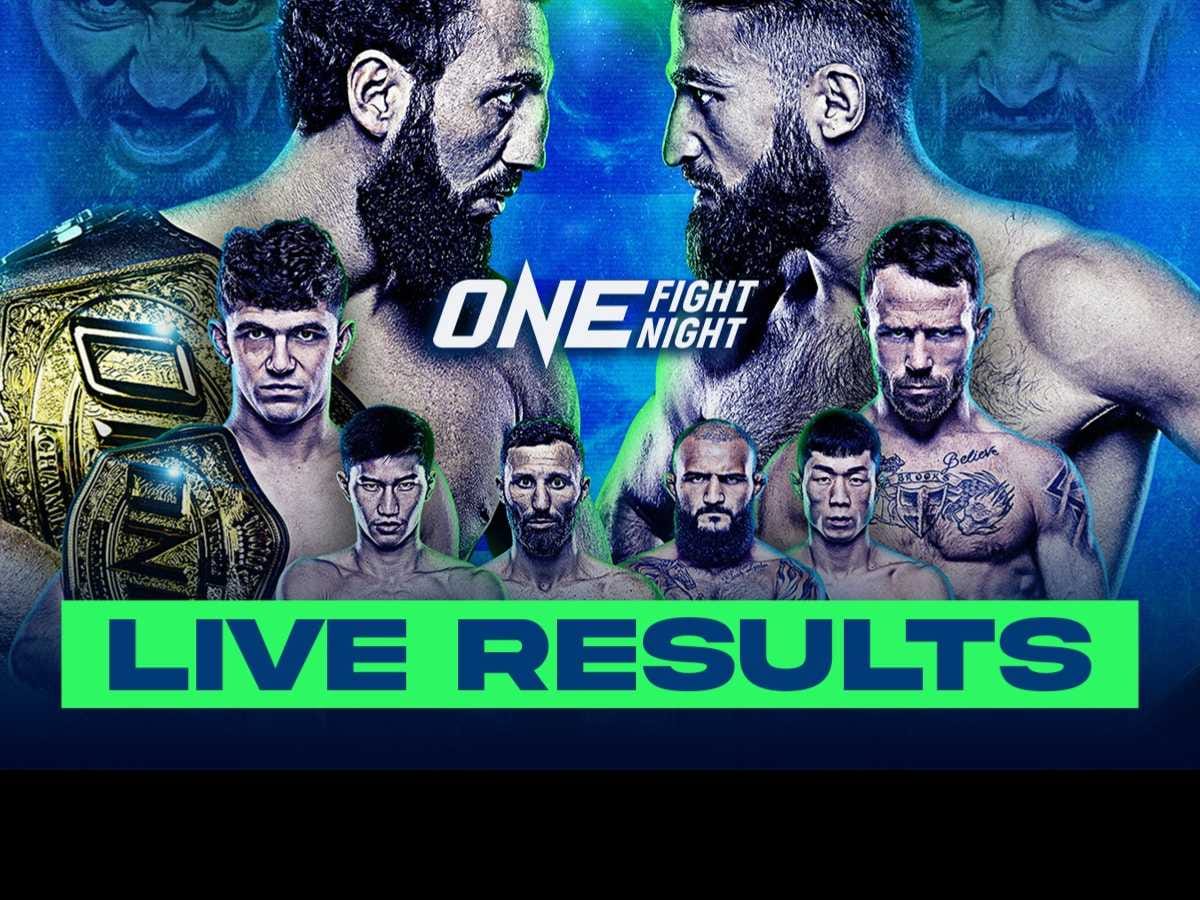 ONE Fight Night 13 Live Results (August 4, 2023)