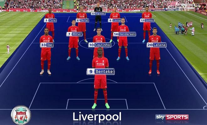 Liverpool XI: