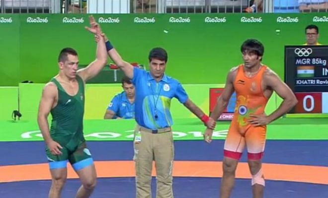 Ravinder was the second-best wrestler in this bout!