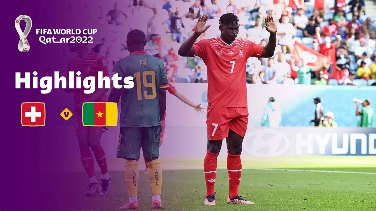 Switzerland Vs Cameroon Live Commentary, FIFA World Cup 2022