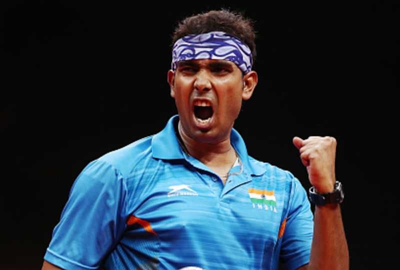 India win GOLD in Table Tennis men's final of Commonwealth Games 2022